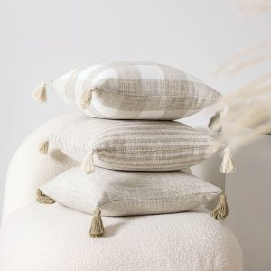 Tassels Cushion Cover 45X45 Pillowcase